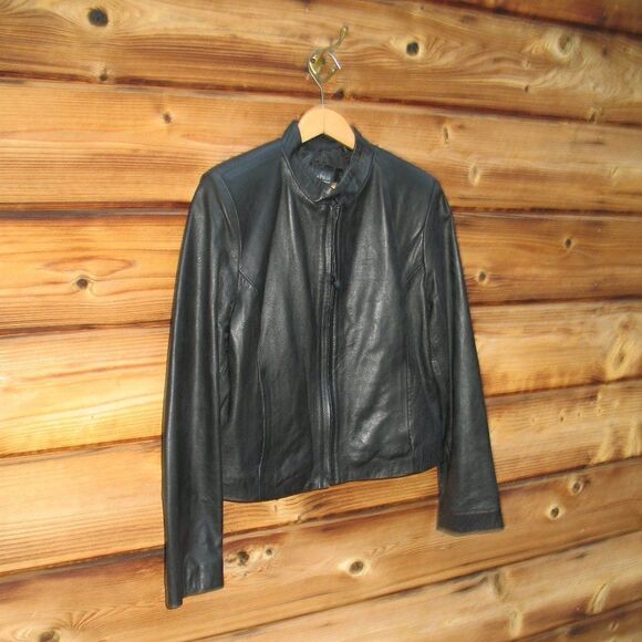 Black Leather Jacket  - Picture 2 of 6